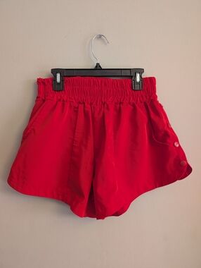 LaBiz Red Athletic Shorts Size S